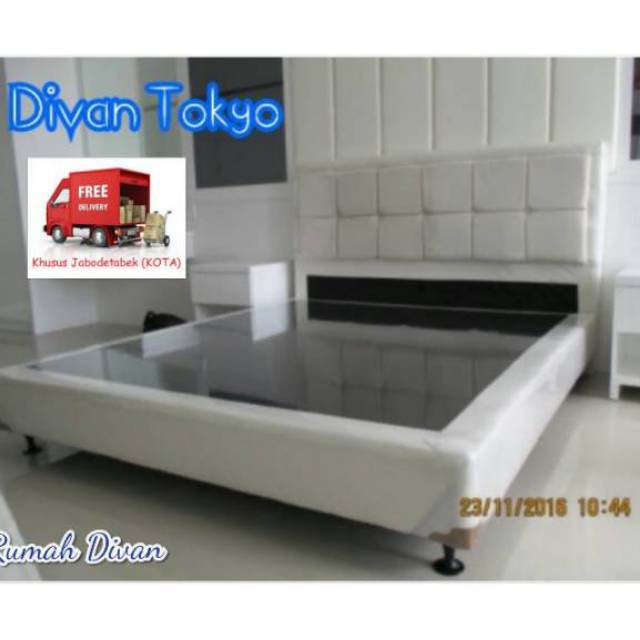 tempat tidur divan dipan ranjang alas kasur springbed sandaran tokyo minimalis bisa pilih warna tempat tidur divan dipan ranjang alas kasur springbed sandaran tokyo minimalis bisa pilih warna