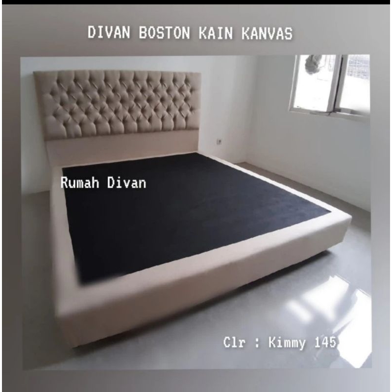 divan dipan tempat tidur alas kasur springbed sandaran boston motif best seller bisa pilih warna divan dipan tempat tidur alas kasur springbed sandaran boston motif best seller bisa pilih warna