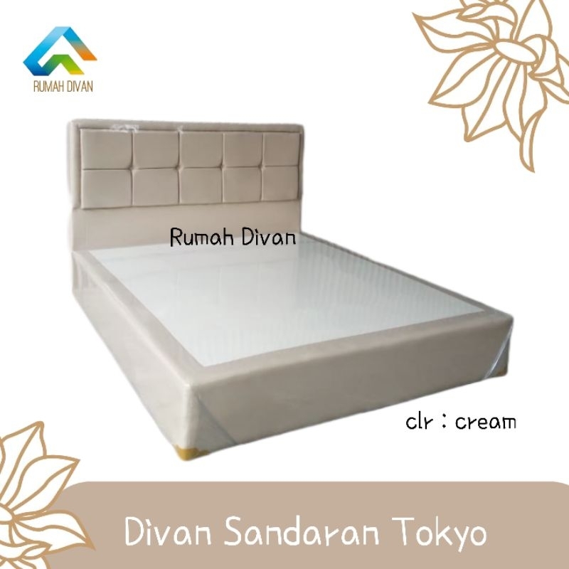 tempat tidur divan dipan ranjang alas kasur springbed sandaran tokyo minimalis bisa pilih warna tempat tidur divan dipan ranjang alas kasur springbed sandaran tokyo minimalis bisa pilih warna