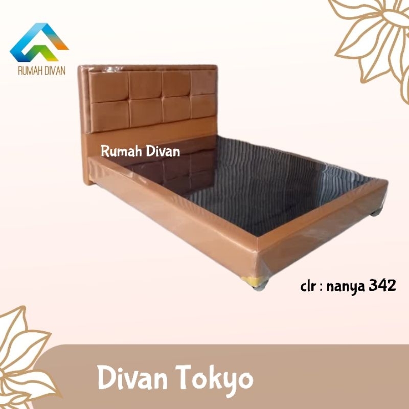 tempat tidur divan dipan ranjang alas kasur springbed sandaran tokyo minimalis bisa pilih warna tempat tidur divan dipan ranjang alas kasur springbed sandaran tokyo minimalis bisa pilih warna