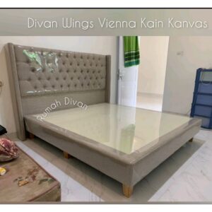 divan dipan tempat tidur alas springbed kasur hb wings vienna elegant dan kokoh bisa pilih warna