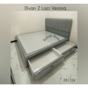 divan dipan tempat tidur ranjang alas kasur plus 2 laci besar bisa pilih model sandaran n warna