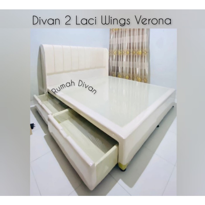 divan dipan tempat tidur 2 laci besar wings verona oscar alas kasur springbed divan dipan tempat tidur 2 laci besar wings verona oscar alas kasur springbed