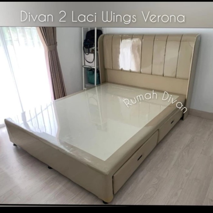 divan dipan tempat tidur 2 laci besar wings verona oscar alas kasur springbed divan dipan tempat tidur 2 laci besar wings verona oscar alas kasur springbed