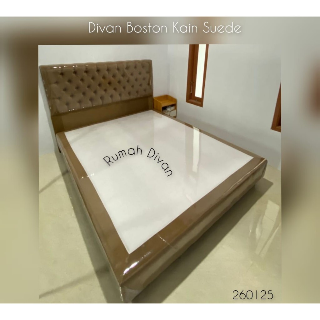 divan dipan tempat tidur alas kasur springbed sandaran boston motif best seller bisa pilih warna divan dipan tempat tidur alas kasur springbed sandaran boston motif best seller bisa pilih warna
