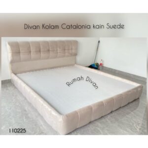 divan dipan tempat tidur catalonia cantik kain kanvas / suede