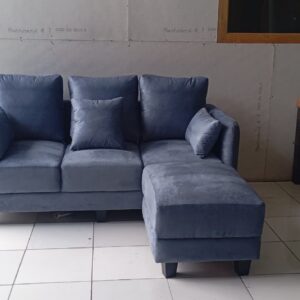 sofa tamu leter l permeter minimalis cantik sofa keluarga