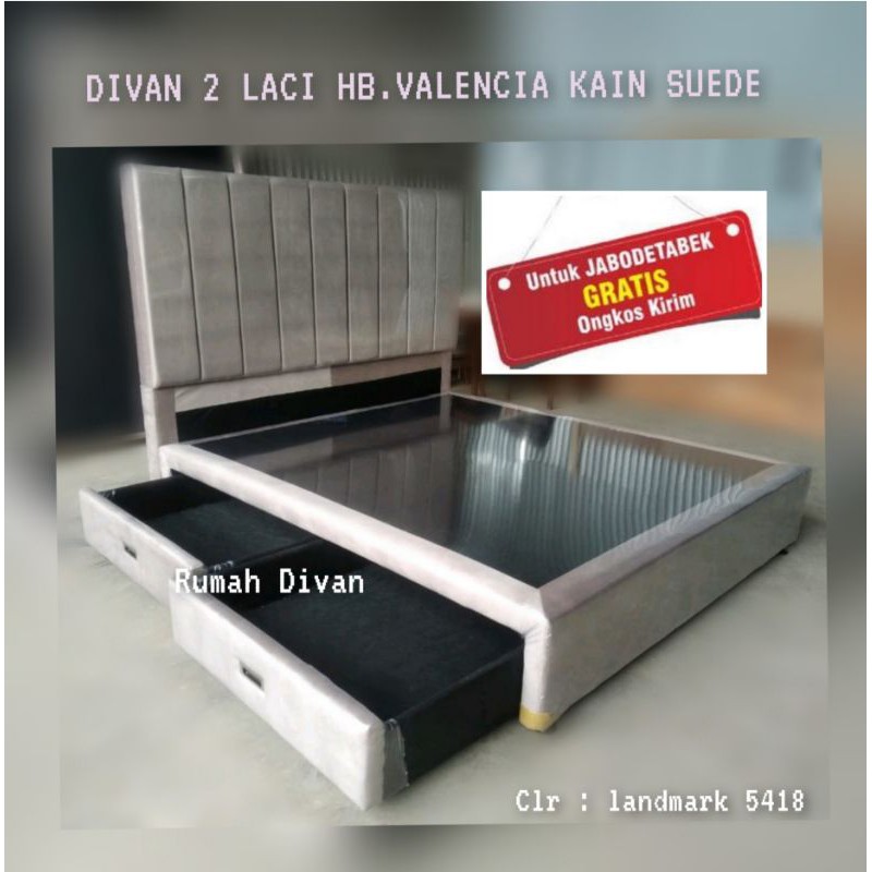 divan dipan ranjang tempat tidur plus 2 box laci hb valencia verona sandaran tinggi minimalis divan dipan ranjang tempat tidur plus 2 box laci hb valencia verona sandaran tinggi minimalis