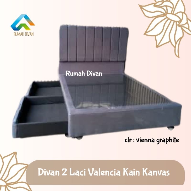 divan dipan ranjang tempat tidur plus 2 box laci hb valencia verona sandaran tinggi minimalis divan dipan ranjang tempat tidur plus 2 box laci hb valencia verona sandaran tinggi minimalis