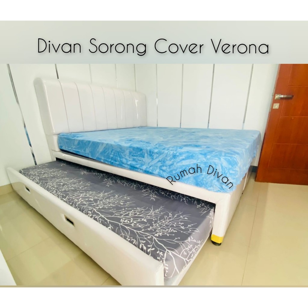 dipan divan ranjang tempat tidur plus sorong cover bisa pilih model n warna panjang sorong 180cm dipan divan ranjang tempat tidur plus sorong cover bisa pilih model n warna panjang sorong 180cm