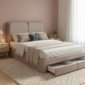 divan dipan tempat tidur kolam 2 laci depan seoul