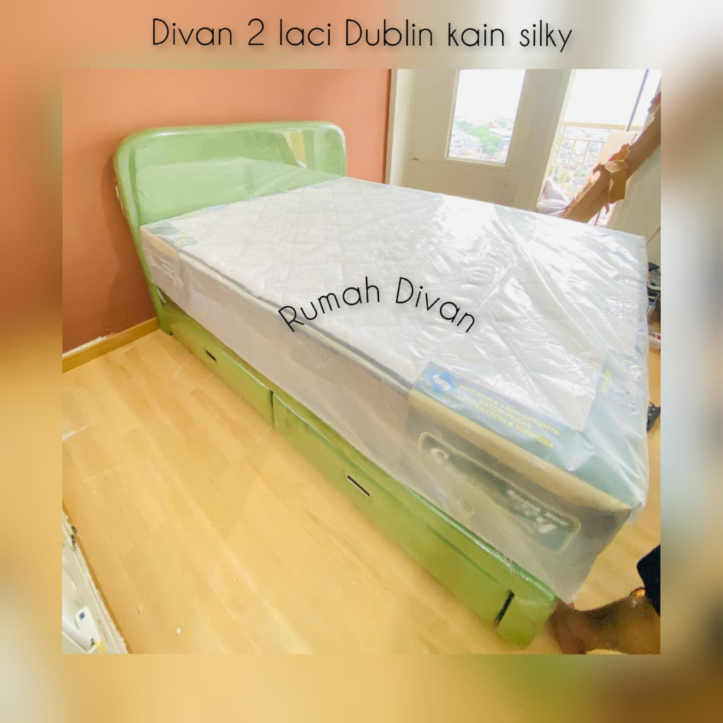 divan dipan tempat tidur 2 laci sandaran dublin divan dipan tempat tidur 2 laci sandaran dublin