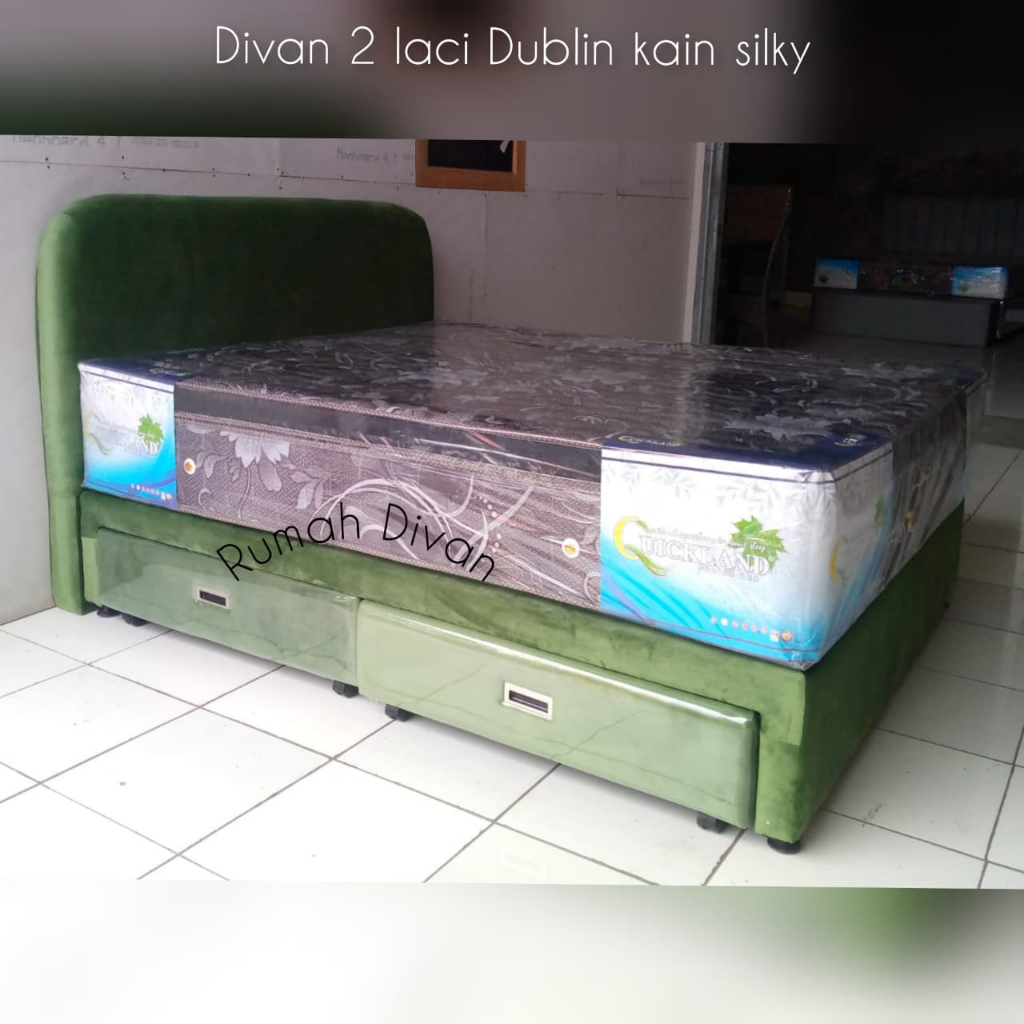 divan dipan tempat tidur 2 laci sandaran dublin divan dipan tempat tidur 2 laci sandaran dublin