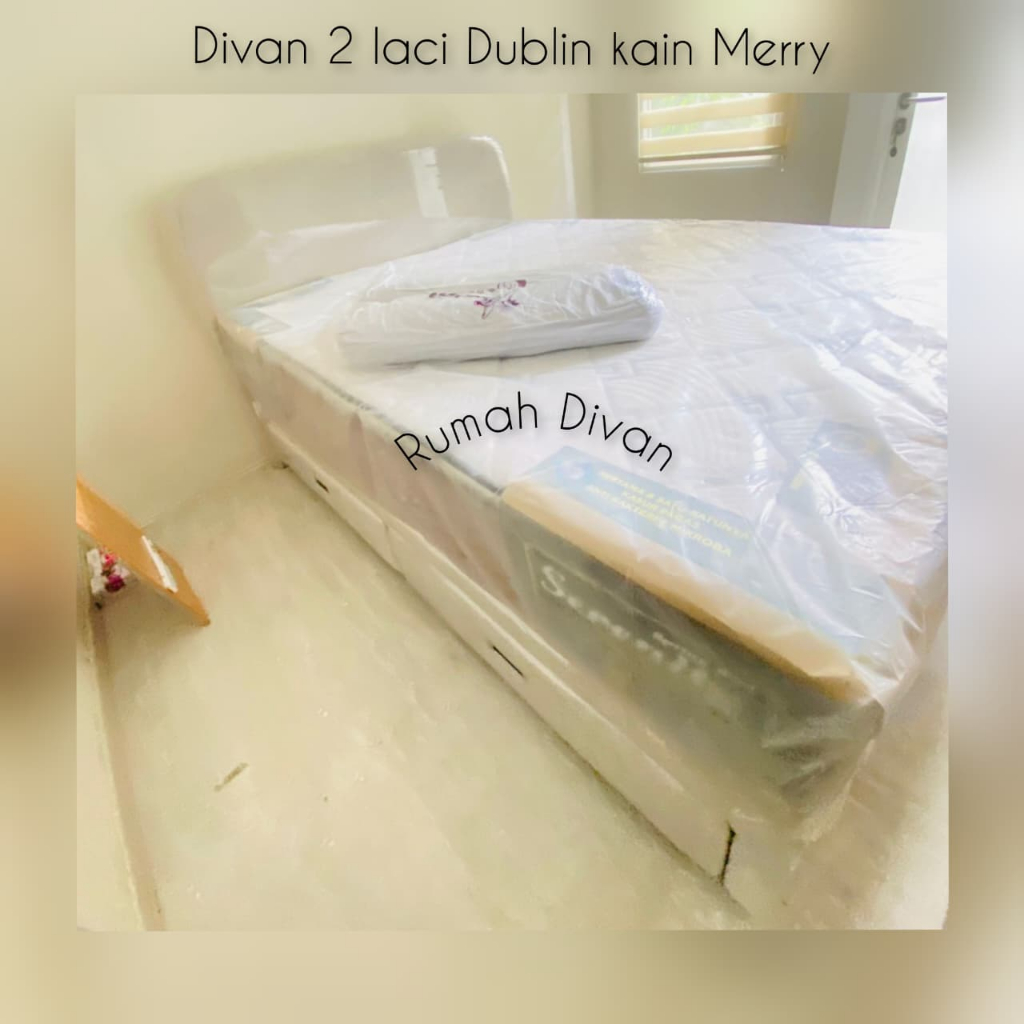 divan dipan tempat tidur 2 laci sandaran dublin divan dipan tempat tidur 2 laci sandaran dublin