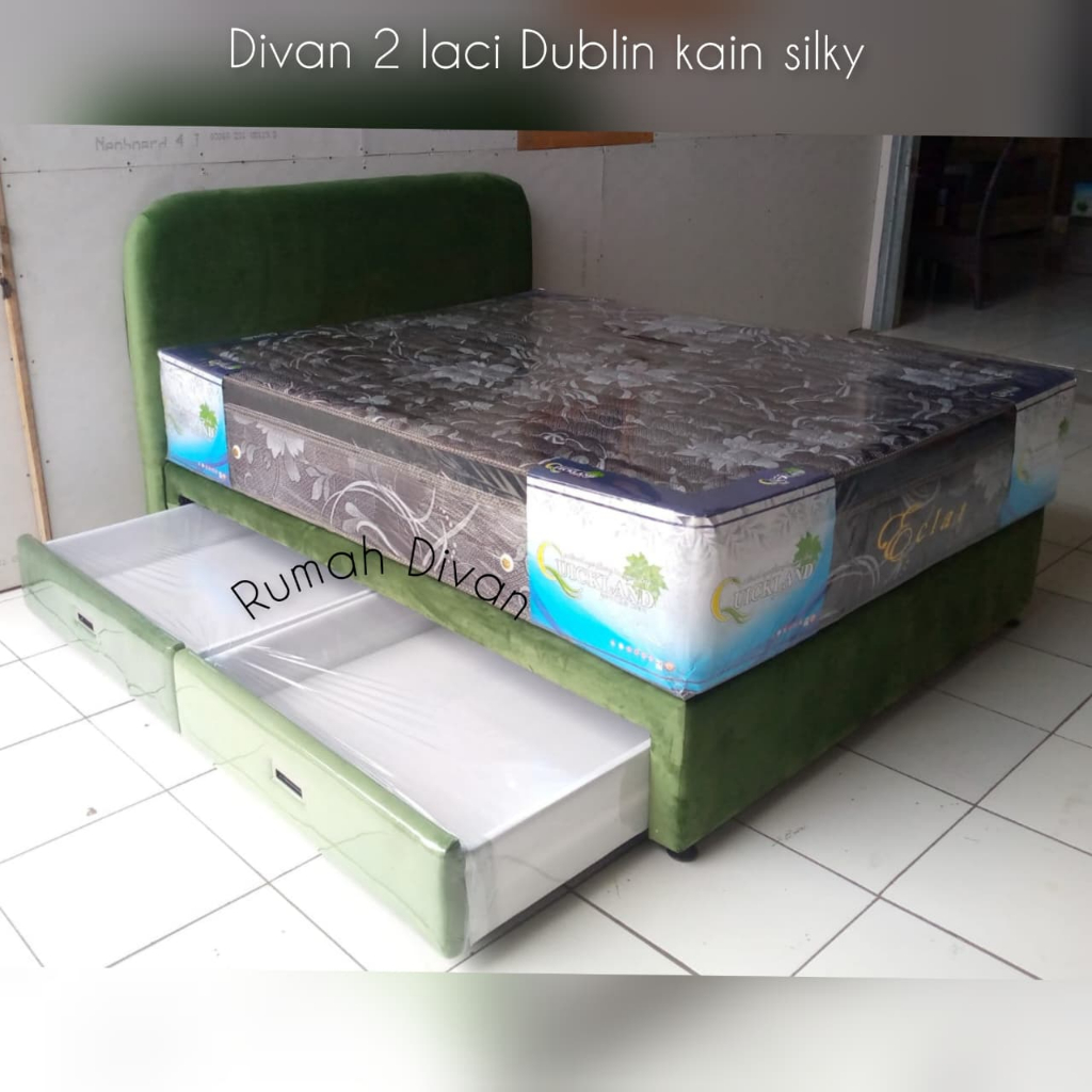 divan dipan tempat tidur 2 laci sandaran dublin divan dipan tempat tidur 2 laci sandaran dublin